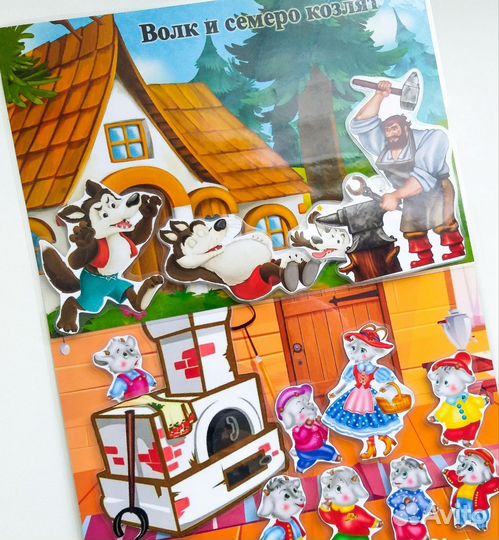 Сказки на липучках