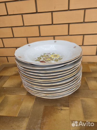 Глубокие суповые тарелки СССР