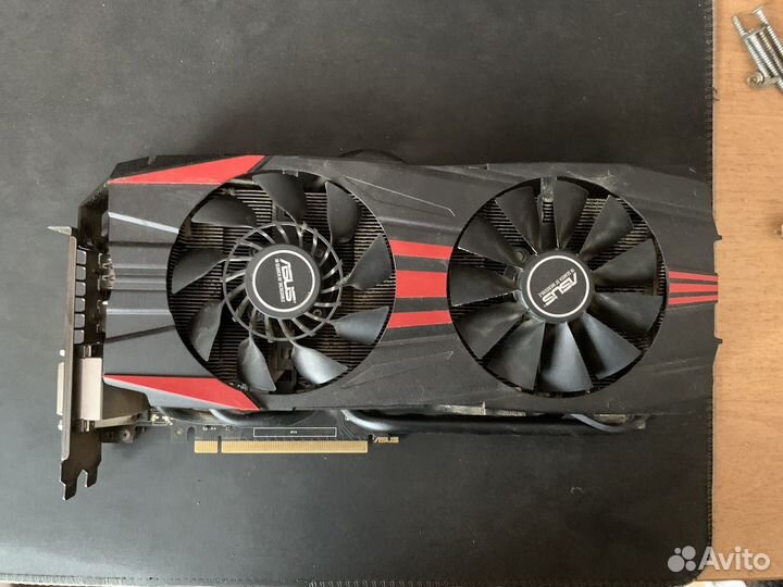 Видеокарта Asus GTX 960 OC Black 2gb