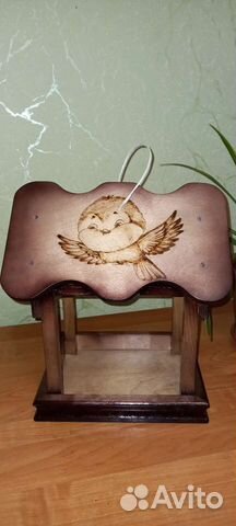 Кормушка для птиц из дерева