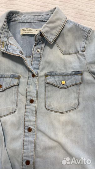 Рубашка джинсовая Zara