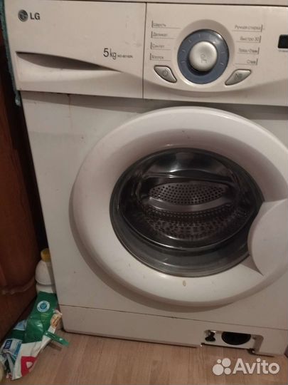 Стиральная машина бу lg 5 кг