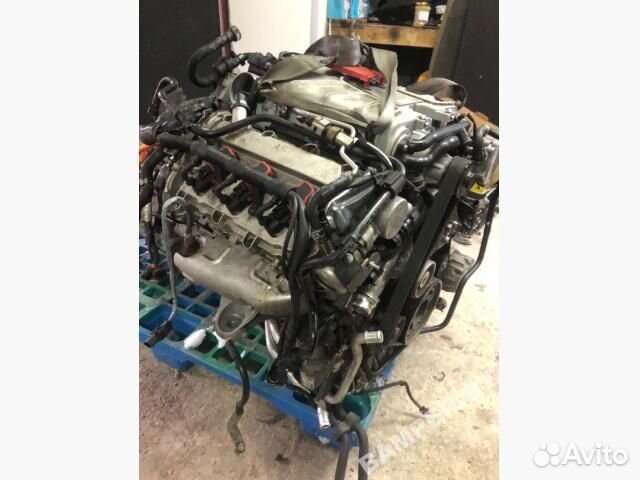 Двигатель к Volkswagen Touareg, 2016 г. 4.0 л, бен