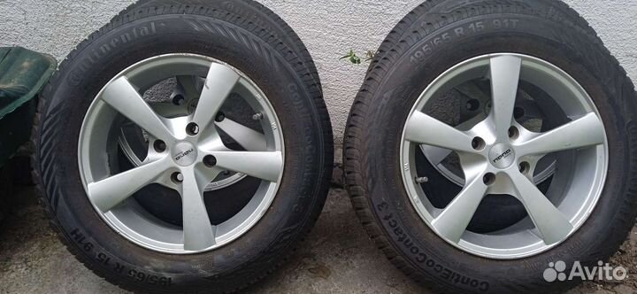 Летняя резина с дисками r15