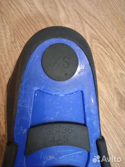 Ласты 35/36, доска для плавания