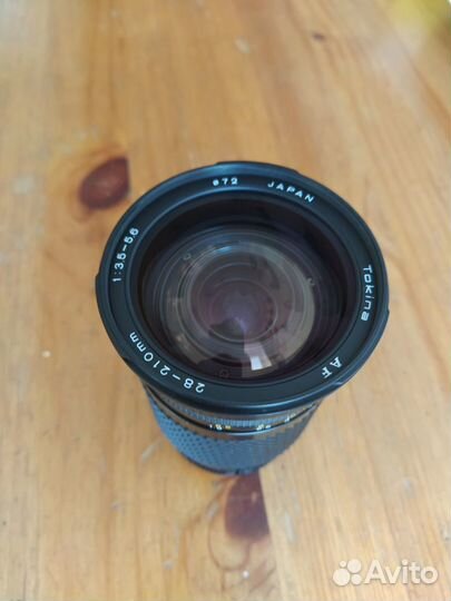 Обьектив Tokina 28-210 для Sony A