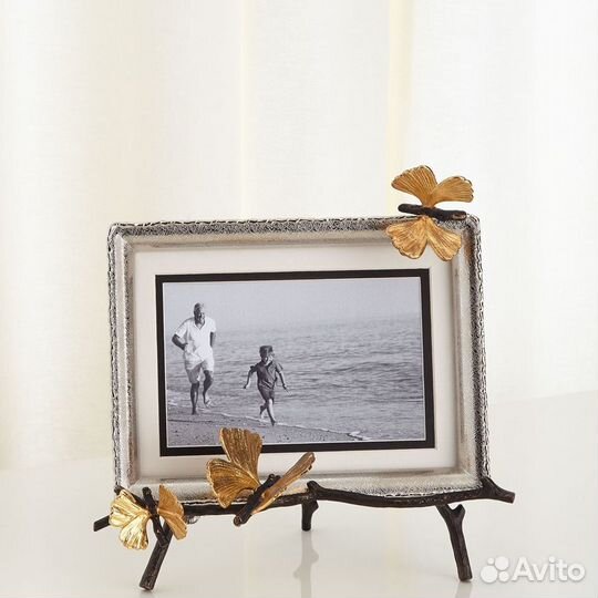 Рамка для фото Michael Aram бронза/никель. Новая