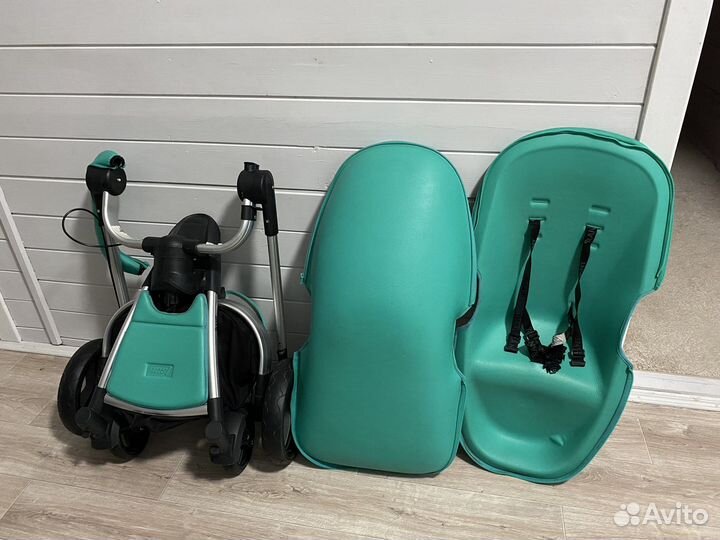 Коляска rant nest 3 в 1 бирюза