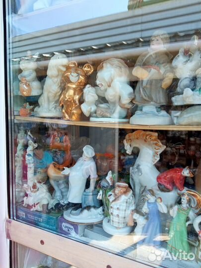 Фарфоровые статуэтки. лфз. дулево. песочное