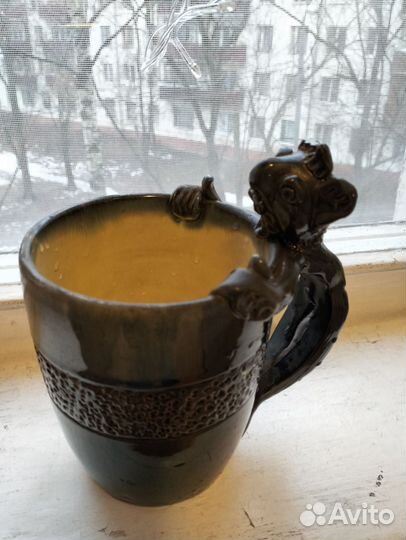 Кружка керамическая с чертом