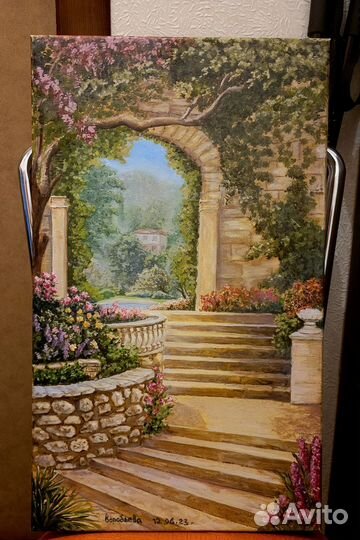 Картина маслом на холсте пейзаж