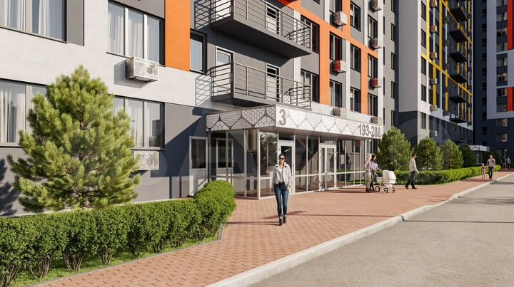 2-к. квартира, 73,2 м², 14/16 эт.