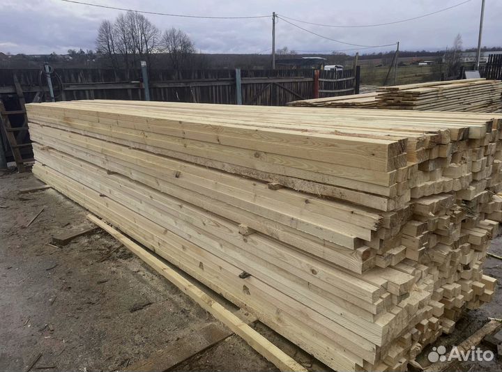 Брус обрезной 100х100х6000
