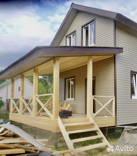 Пристройка, веранда, терраса