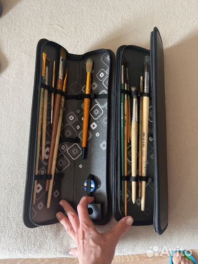 Пенал для художественных кистей