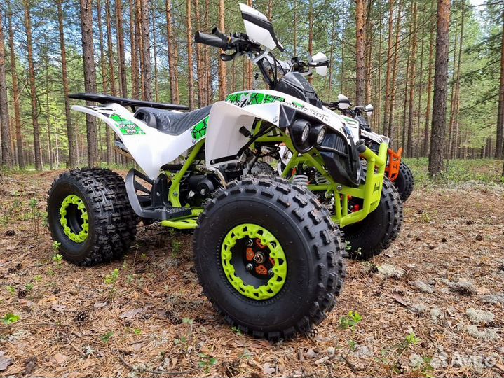 Квадроцикл promax scorpion 180 бело-зеленый