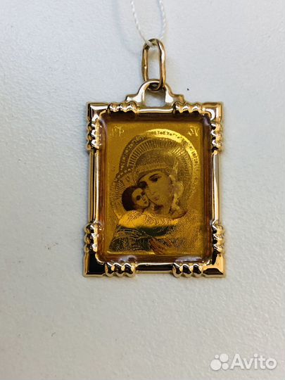 Золотая подвеска