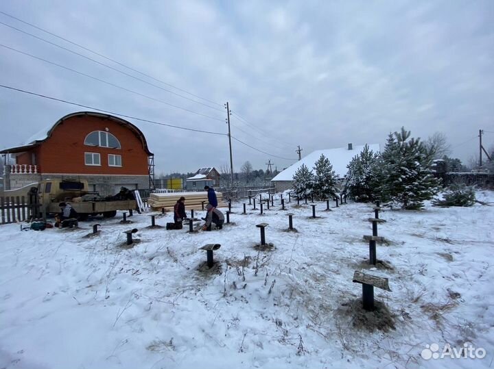 Винтовые сваи от производителя