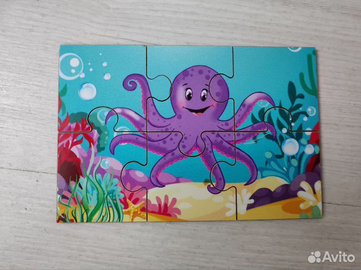 Деревянные пазлы