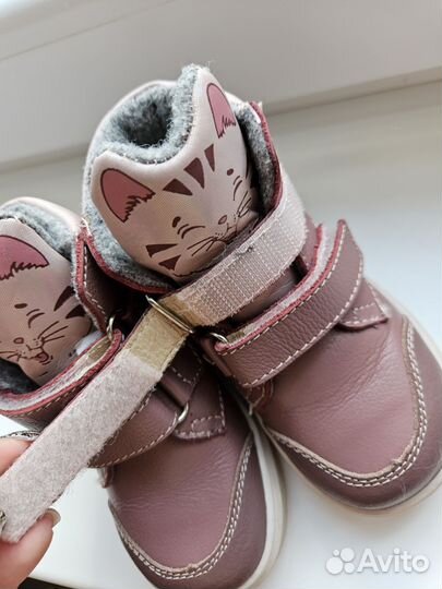 Ботинки для девочки 14 см котофей 21 р-р