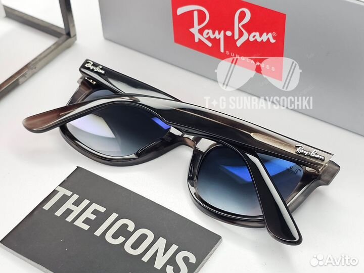 Очки Ray Ban Wayfarer 2140 Серый Градиент
