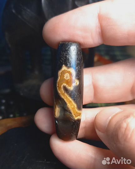 Бусина дзи Дракон