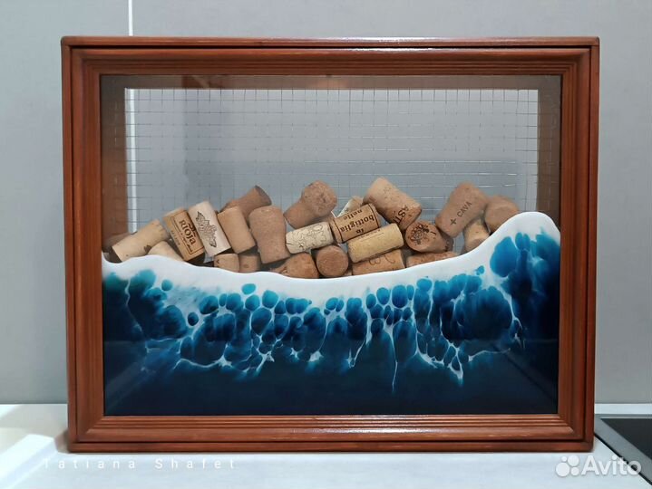 Копилка для винных пробок, Морская 3