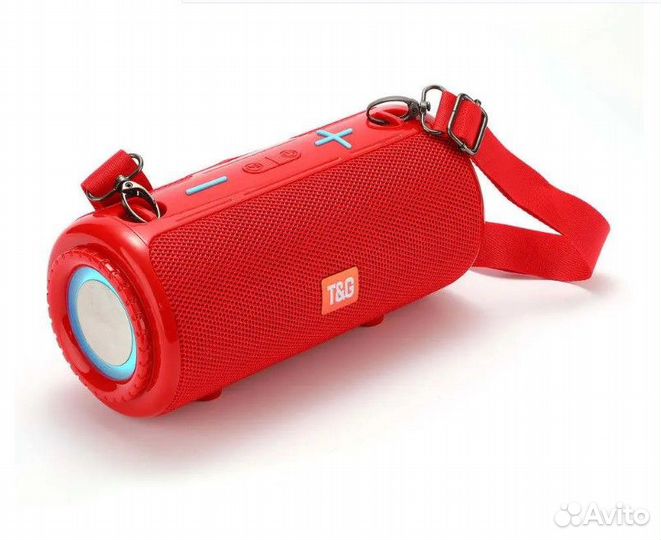 Колонка Bluetooth T&G TG646 с подсветкой динамиков