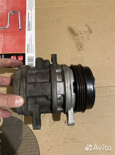 Компрессор кондиционера delphi 720084 matiz spark