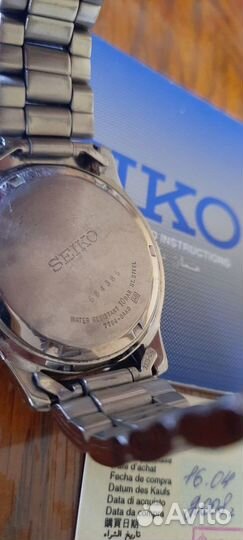 Мужские наручные часы Seiko 7Т94 оригинальные