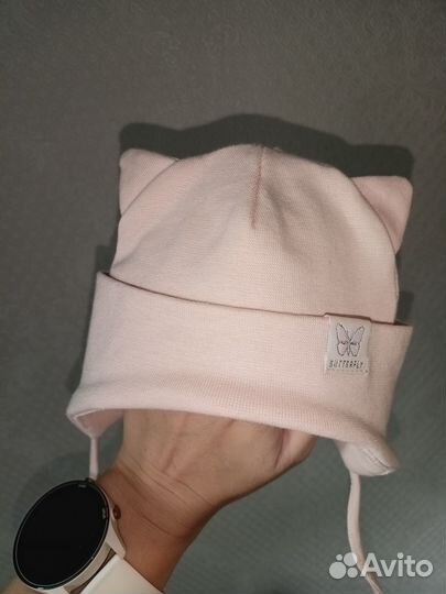 Шапочка для новорожденной принцессы