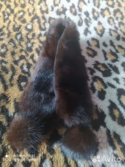 Норковую повязка на голову