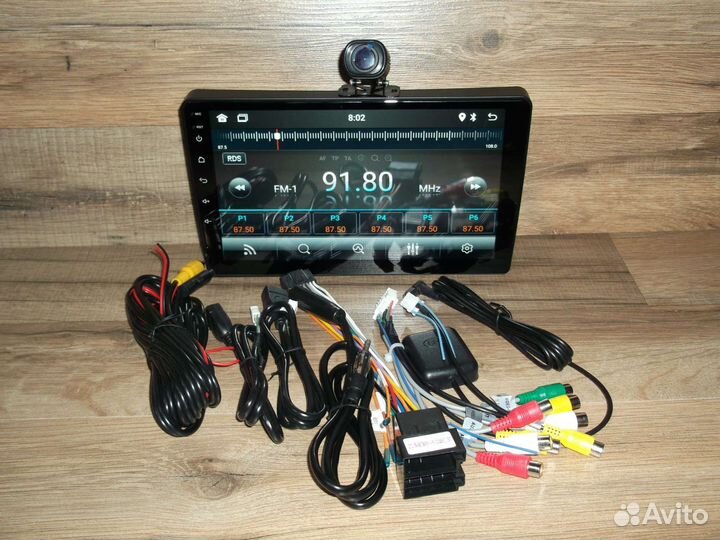 Магнитола LADA Granta Android GPS+ камера WiFi