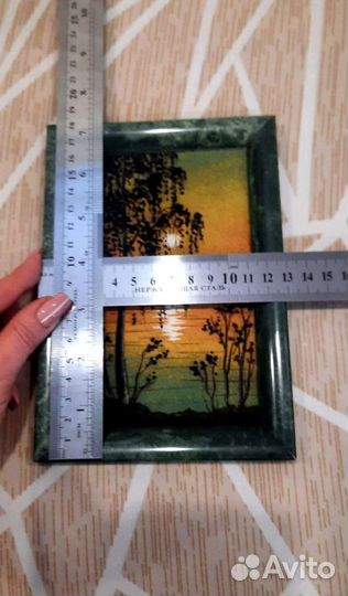 Картина из камня