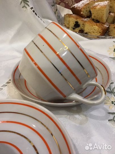 Предметы сервиза Вербилки радиоволны