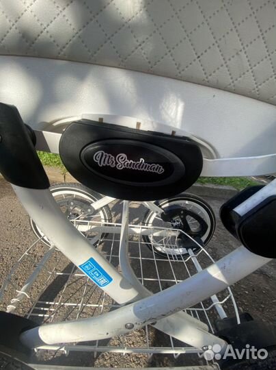 Коляска люлька для новорожденных бу