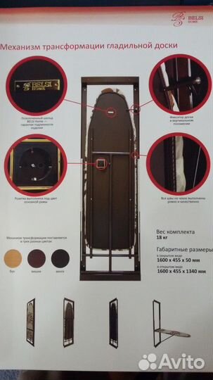 Настенная Гладильная доска