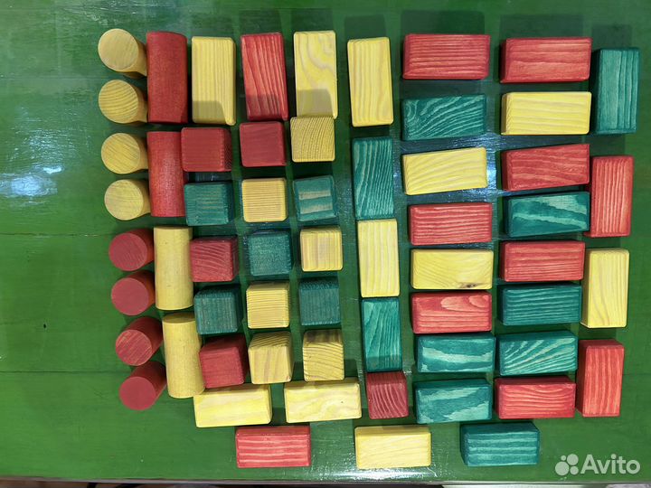 Детский деревянный конструктор «Чебурашка»