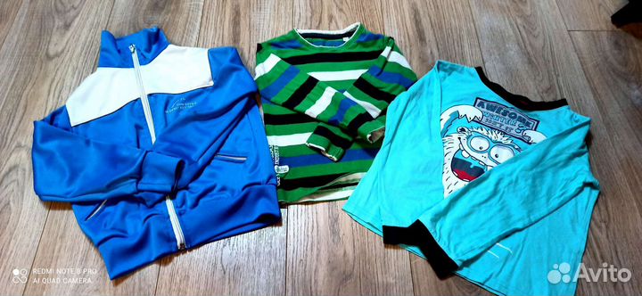 Вещи пакетом на мальчика 98 104