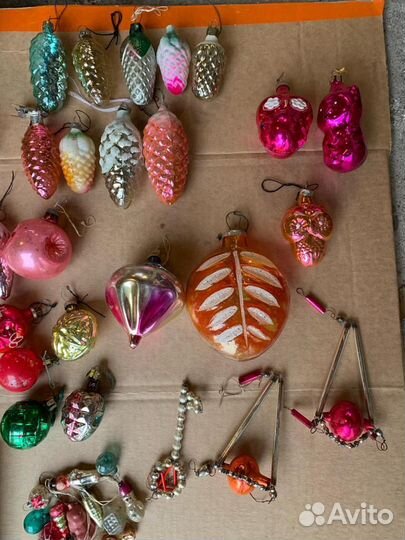 Елочные игрушки СССР