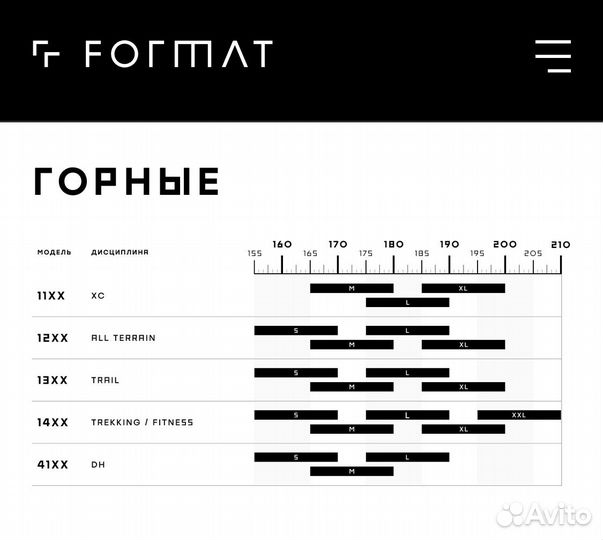 Горный велосипед Format 1213 (2024) 27,5 и 29