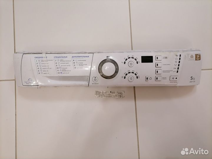 Панель и блок управления на сма Ariston arsf 100