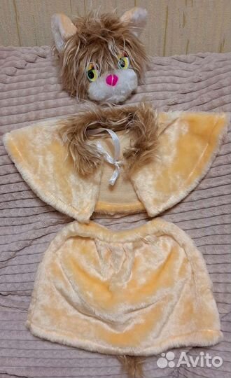 Новогодний костюм кошечки для девочки