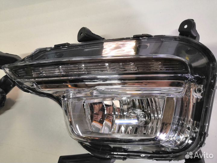 Kia rio 3 киа рио противотуманная фара с дхо