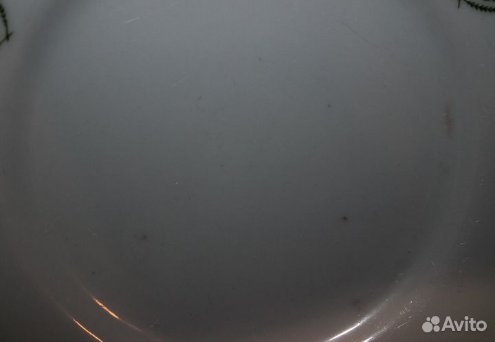 Антикварные тарелки фарфор Кузнецов