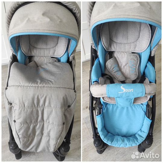 Коляска tutis zippy sport 2 в 1