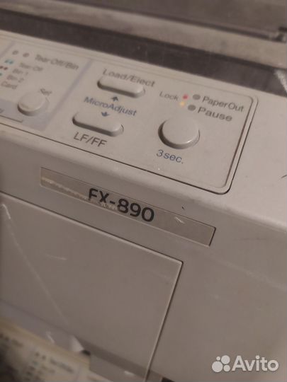 Матричный принтер epson fx-890