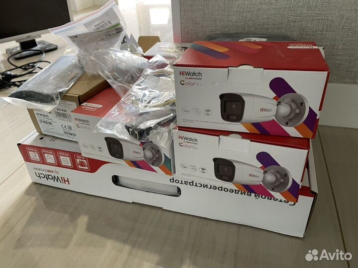 Комплект видеонаблюдения, гарантия