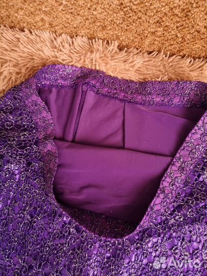 Юбка гипюр новая 52-54 размер