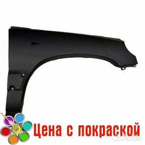 Пластиковые крылья на ниву